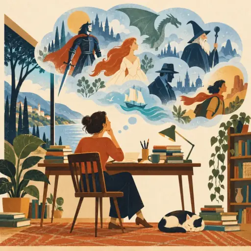 Tranh minh họa từ novelist
