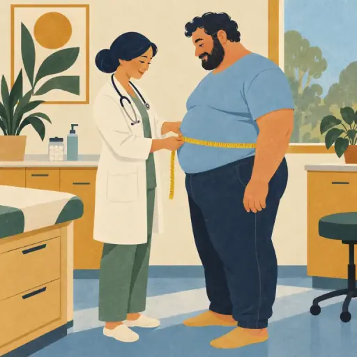 Tranh minh họa từ obesity