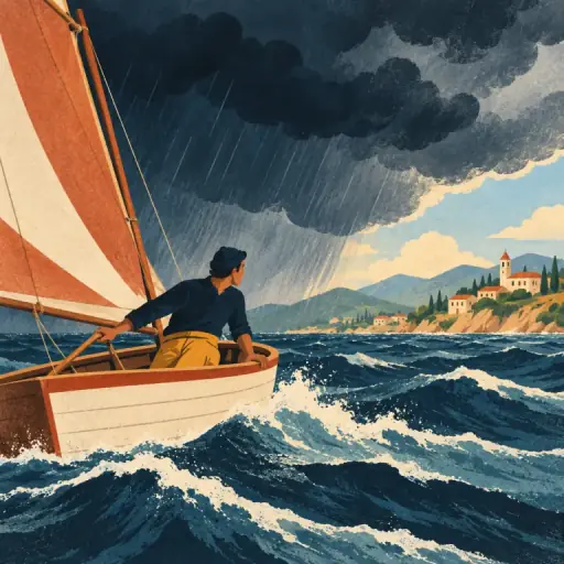Tranh minh họa từ ominous