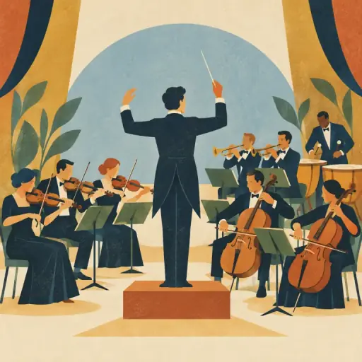 Tranh minh họa từ orchestra