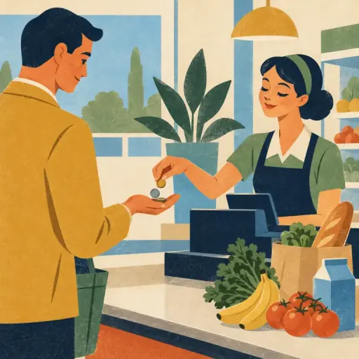 Tranh minh họa từ overpayment