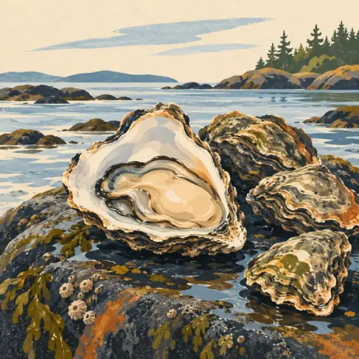 Tranh minh họa từ oyster