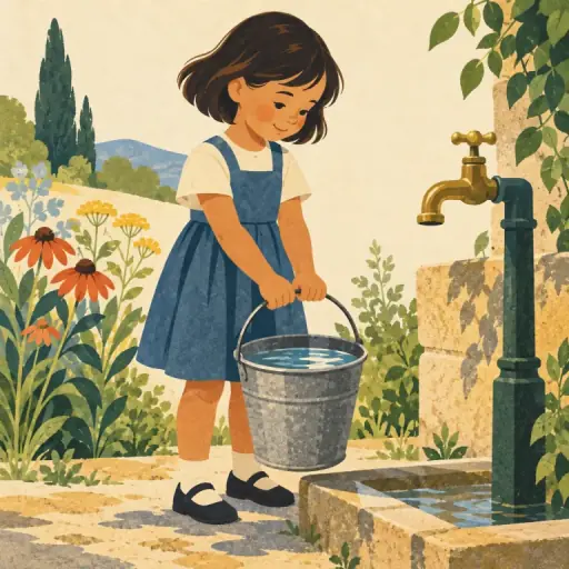Tranh minh họa từ pail