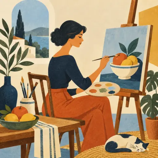 Tranh minh họa từ painter