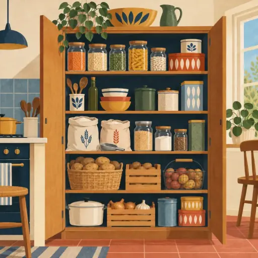 Tranh minh họa từ pantry