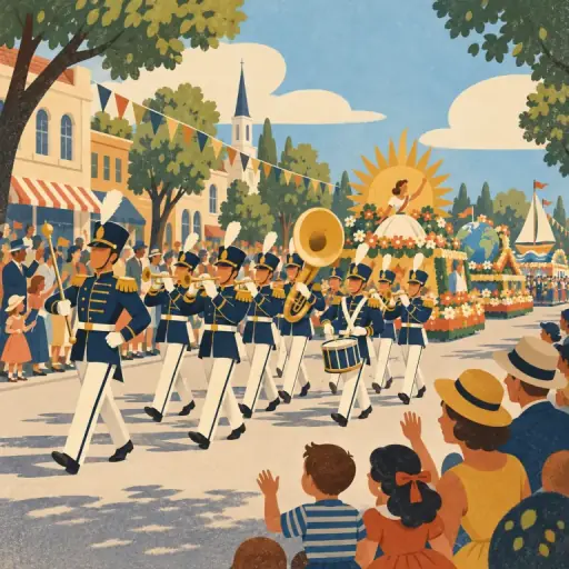 Tranh minh họa từ parade