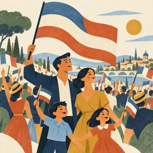 Tranh minh họa từ patriotic