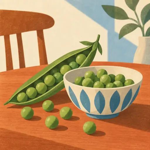 Tranh minh họa từ pea