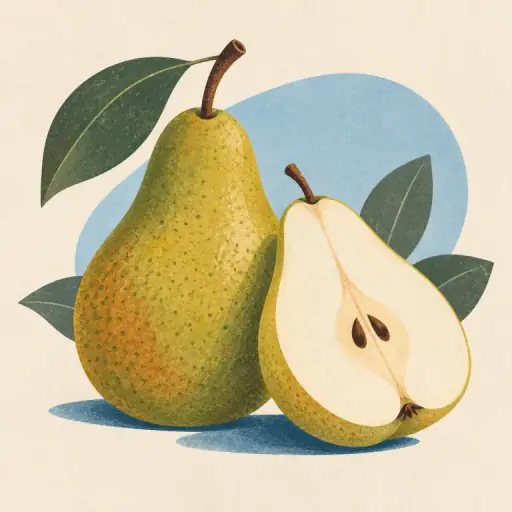 Tranh minh họa từ pear