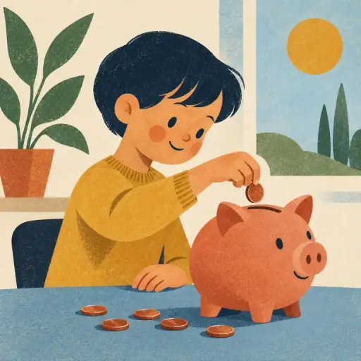 Tranh minh họa từ penny