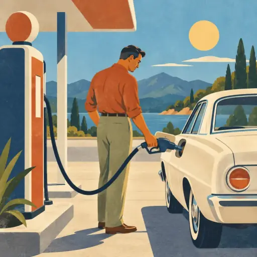 Tranh minh họa từ petrol