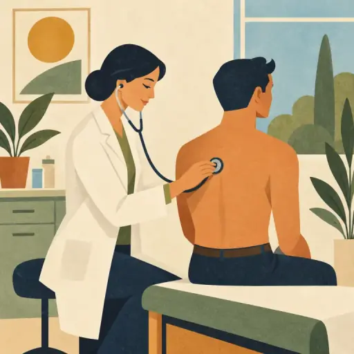 Tranh minh họa từ physician