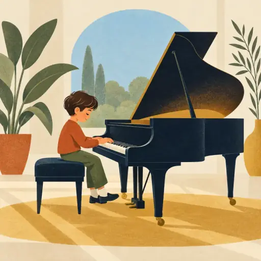 Tranh minh họa từ piano