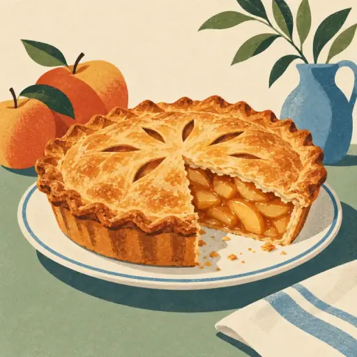 Tranh minh họa từ pie