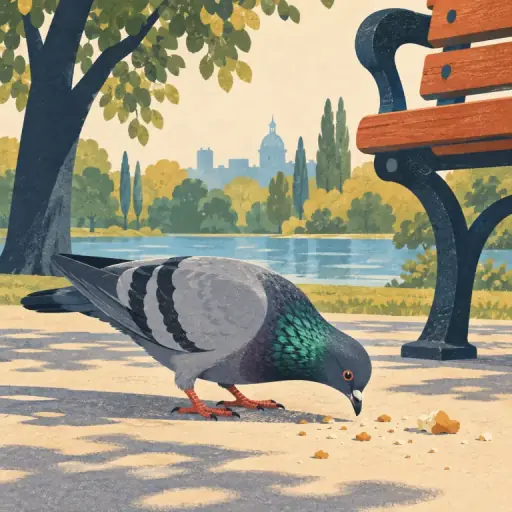 Tranh minh họa từ pigeon