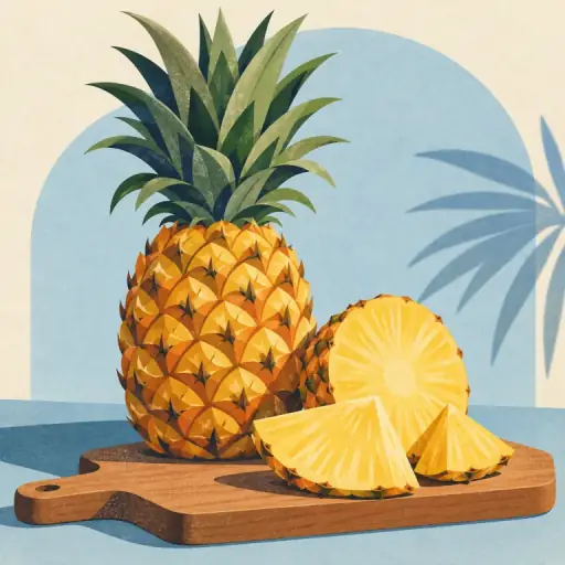 Tranh minh họa từ pineapple