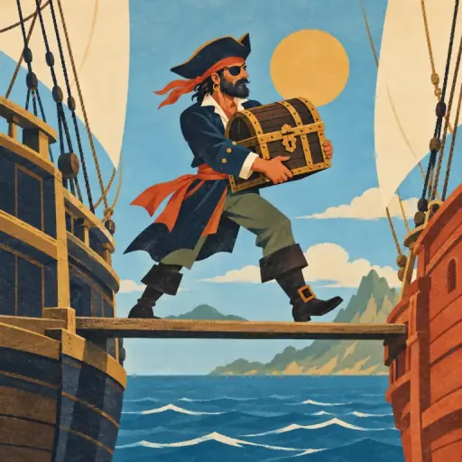 Tranh minh họa từ pirate
