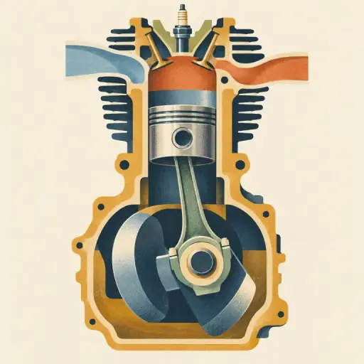 Tranh minh họa từ piston