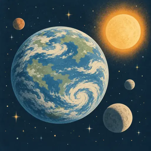 Tranh minh họa từ planet
