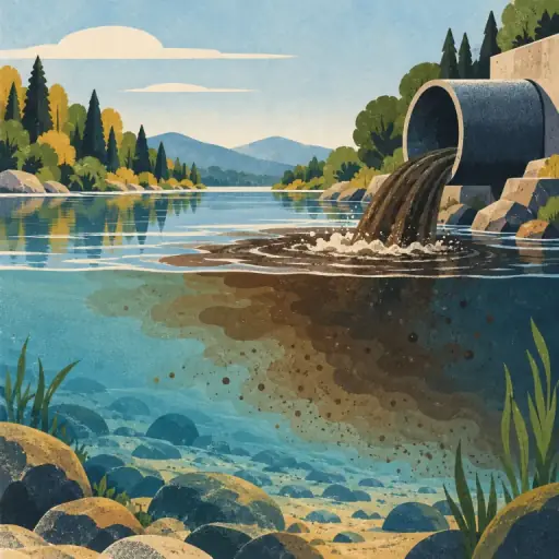 Tranh minh họa từ pollute