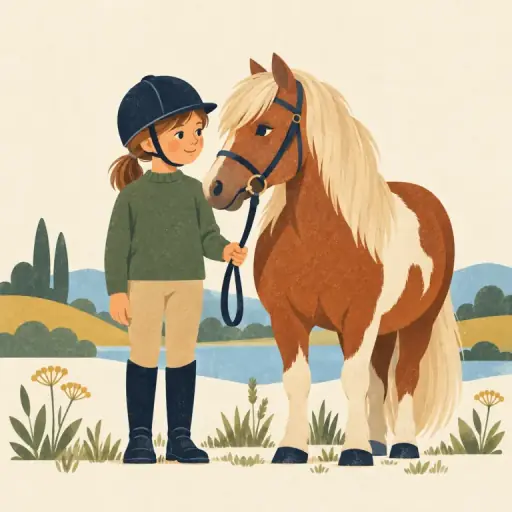 Tranh minh họa từ pony