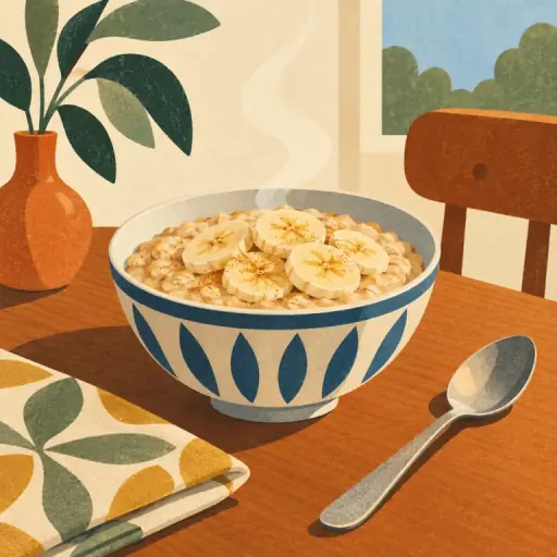 Tranh minh họa từ porridge