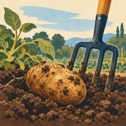Tranh minh họa từ potato