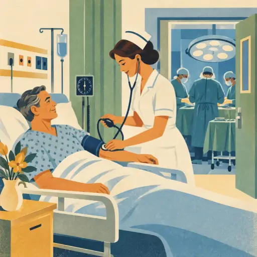 Tranh minh họa từ preoperative