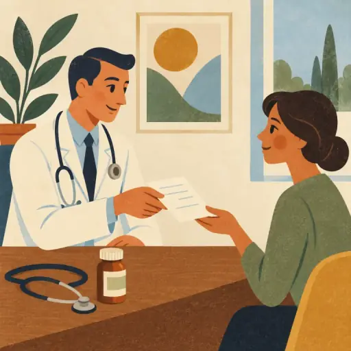 Tranh minh họa từ prescription