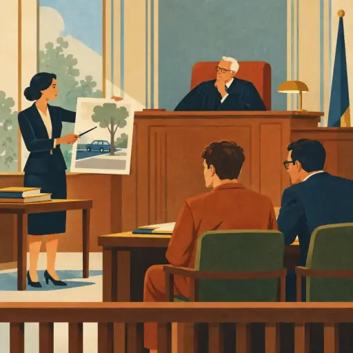 Tranh minh họa từ prosecution