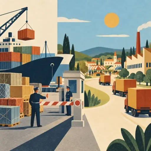 Tranh minh họa từ protectionism