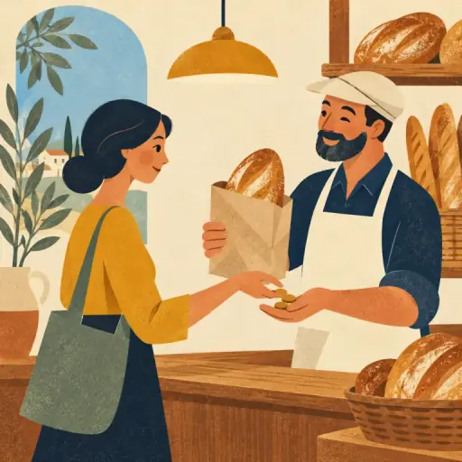 Tranh minh họa từ purchase