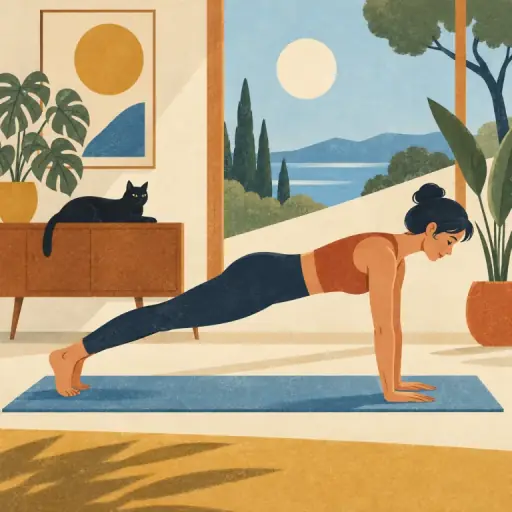 Tranh minh họa từ push-up