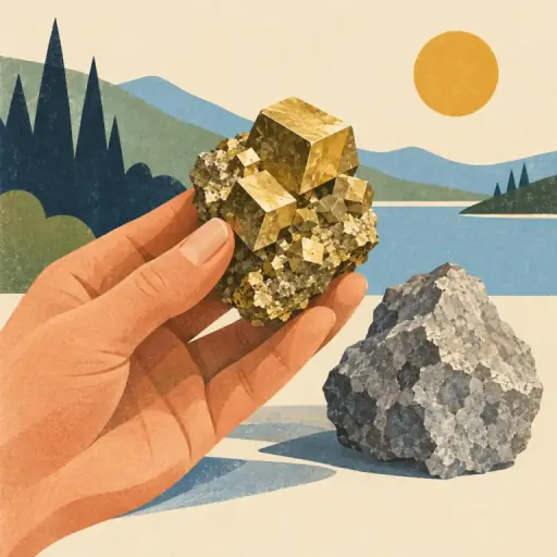 Tranh minh họa từ pyrite