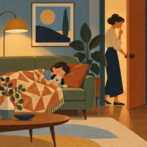 Tranh minh họa từ quiet
