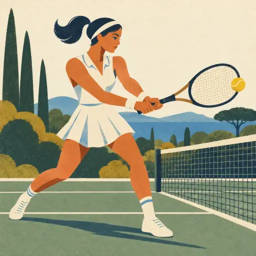 Tranh minh họa từ racket
