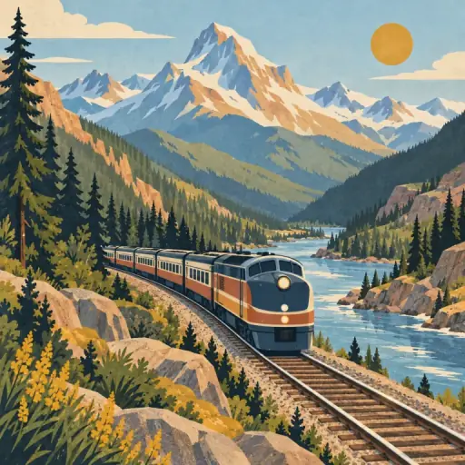 Tranh minh họa từ rail