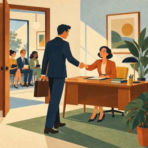 Tranh minh họa từ recruitment