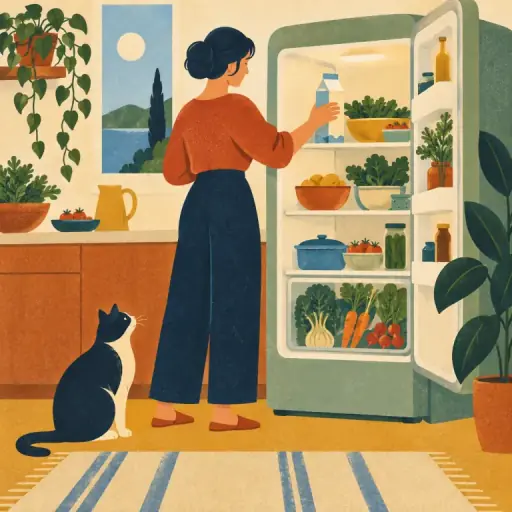 Tranh minh họa từ refrigerator