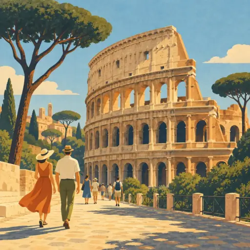 Tranh minh họa từ Rome