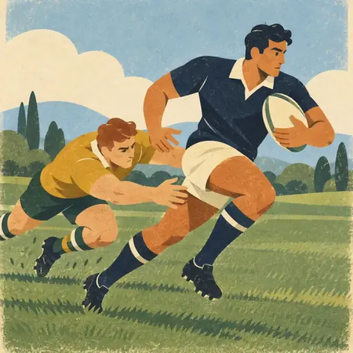 Tranh minh họa từ rugby