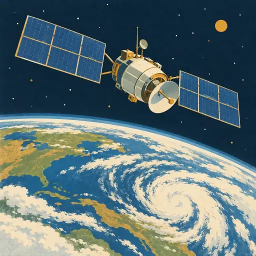 Tranh minh họa từ satellite