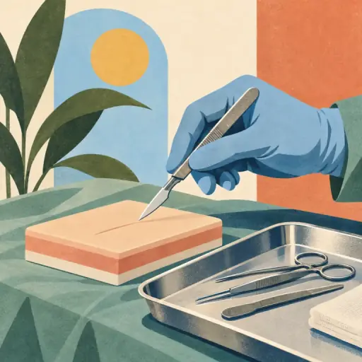 Tranh minh họa từ scalpel