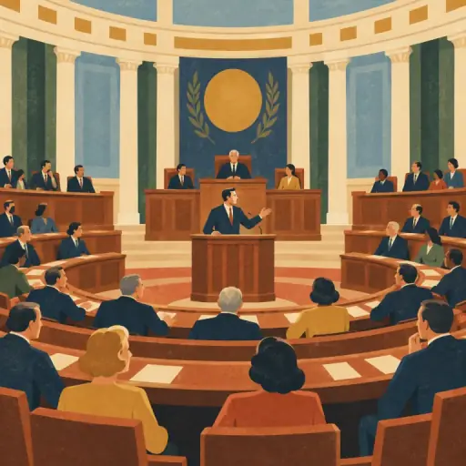 Tranh minh họa từ senate