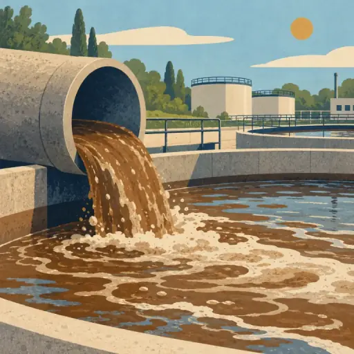 Tranh minh họa từ sewage
