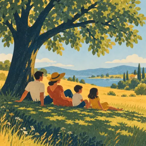 Tranh minh họa từ shady