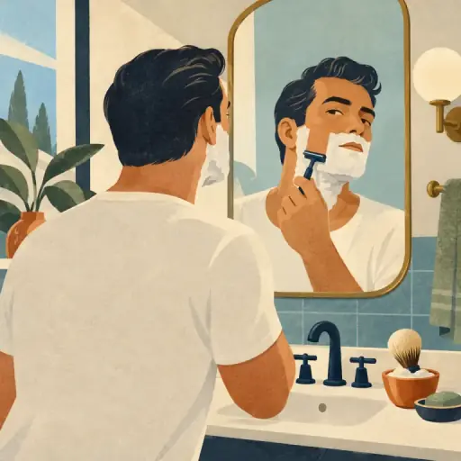 Tranh minh họa từ shave