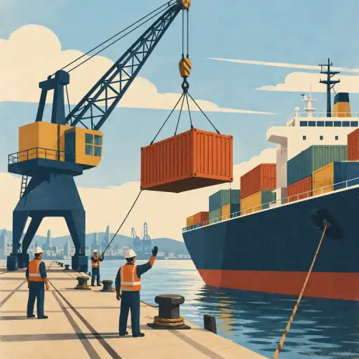 Tranh minh họa từ shipping