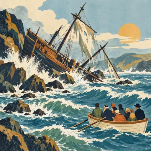 Tranh minh họa từ shipwreck