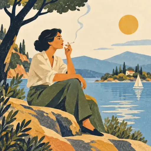 Tranh minh họa từ smoking